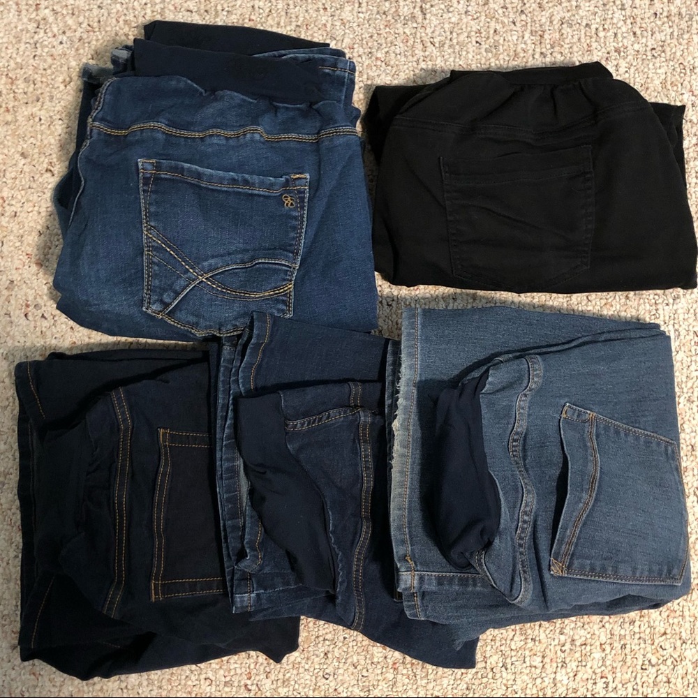 Maternity Jeans bundle, size 1X and 2X